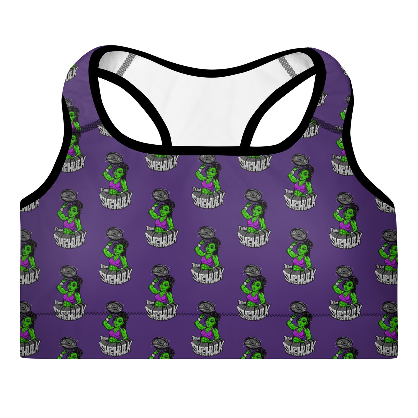 TEAM SHEHULK Padded Sports Bra