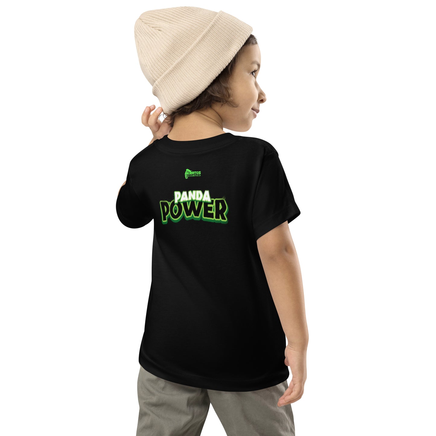 PANDA POWER Toddler Short Sleeve Tee