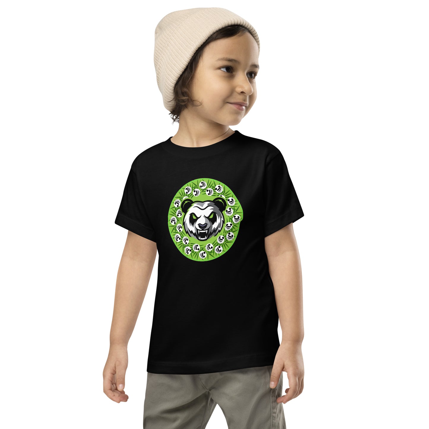 PANDA POWER Toddler Short Sleeve Tee