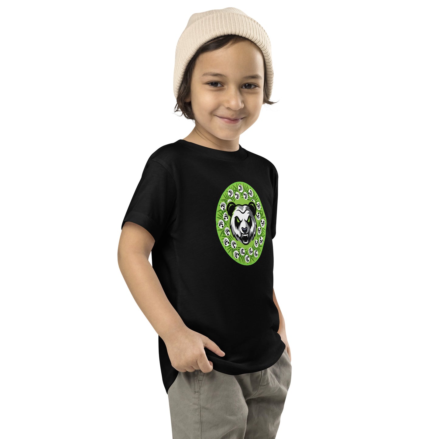 PANDA POWER Toddler Short Sleeve Tee