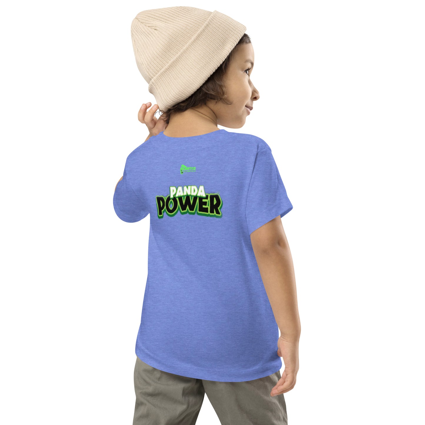 PANDA POWER Toddler Short Sleeve Tee