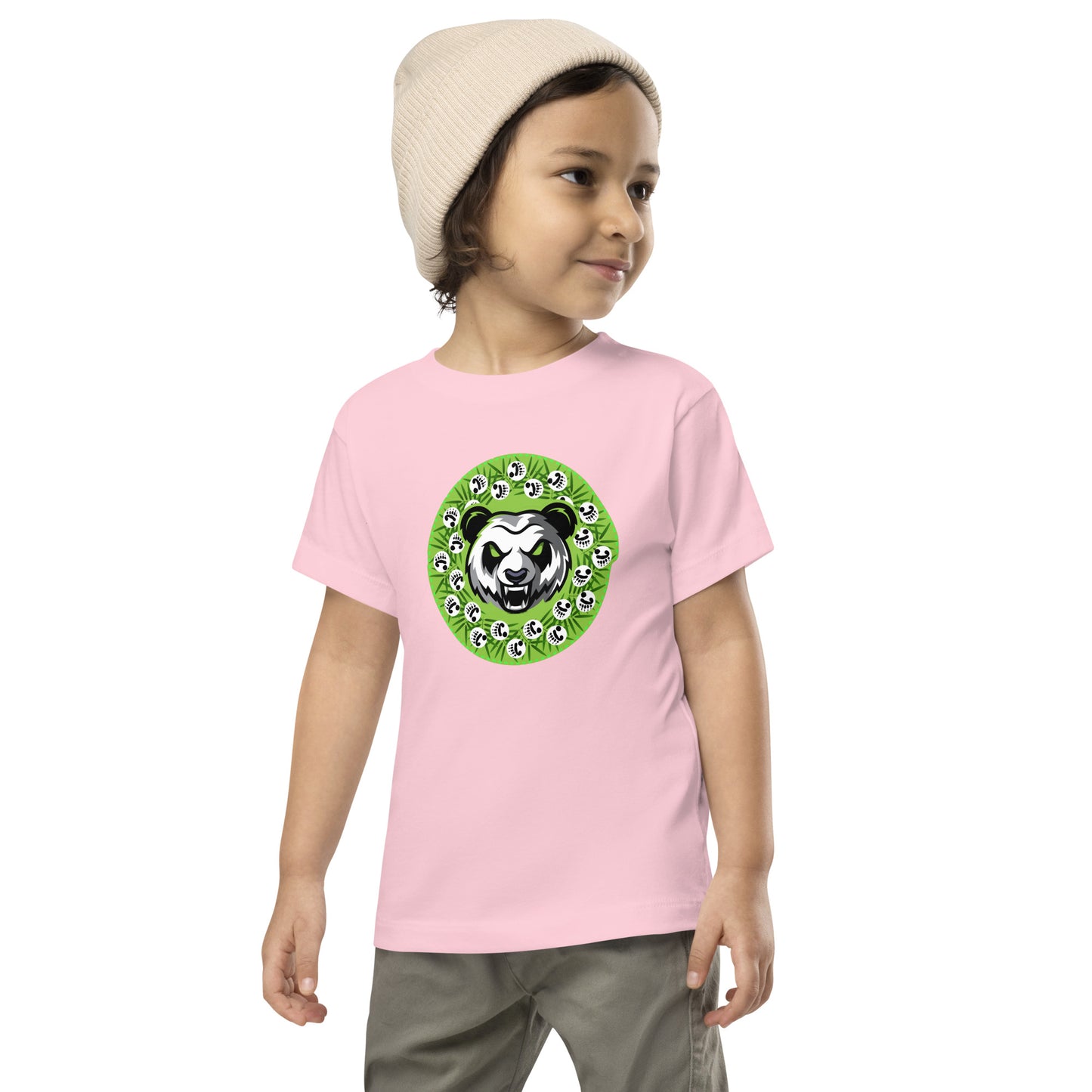 PANDA POWER Toddler Short Sleeve Tee