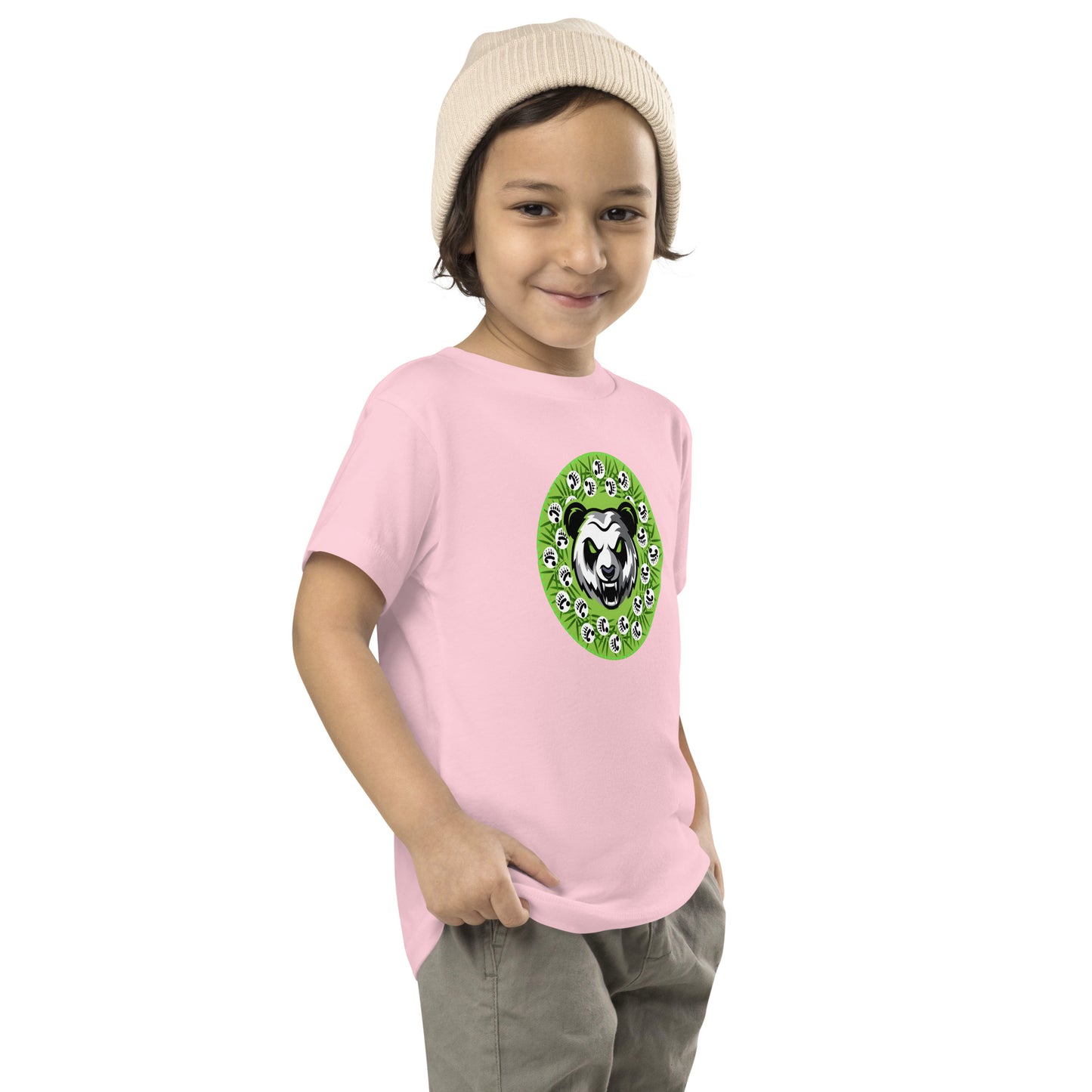 PANDA POWER Toddler Short Sleeve Tee