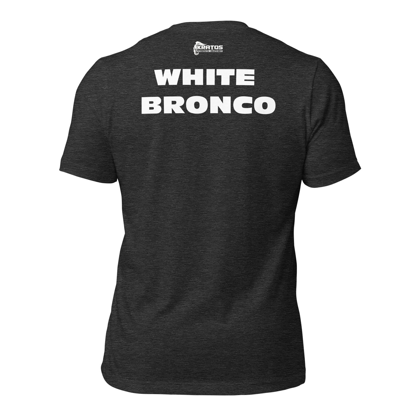 WHITE BRONCO Unisex t-shirt