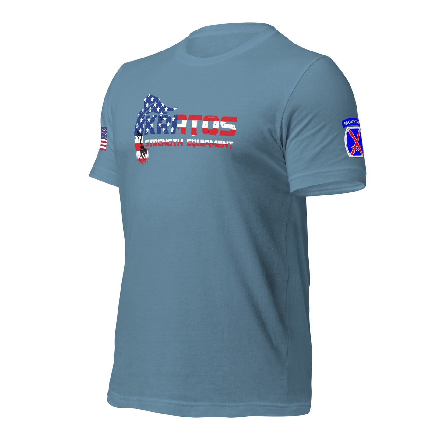 KRATOS USA 10TH MTN Unisex t-shirt