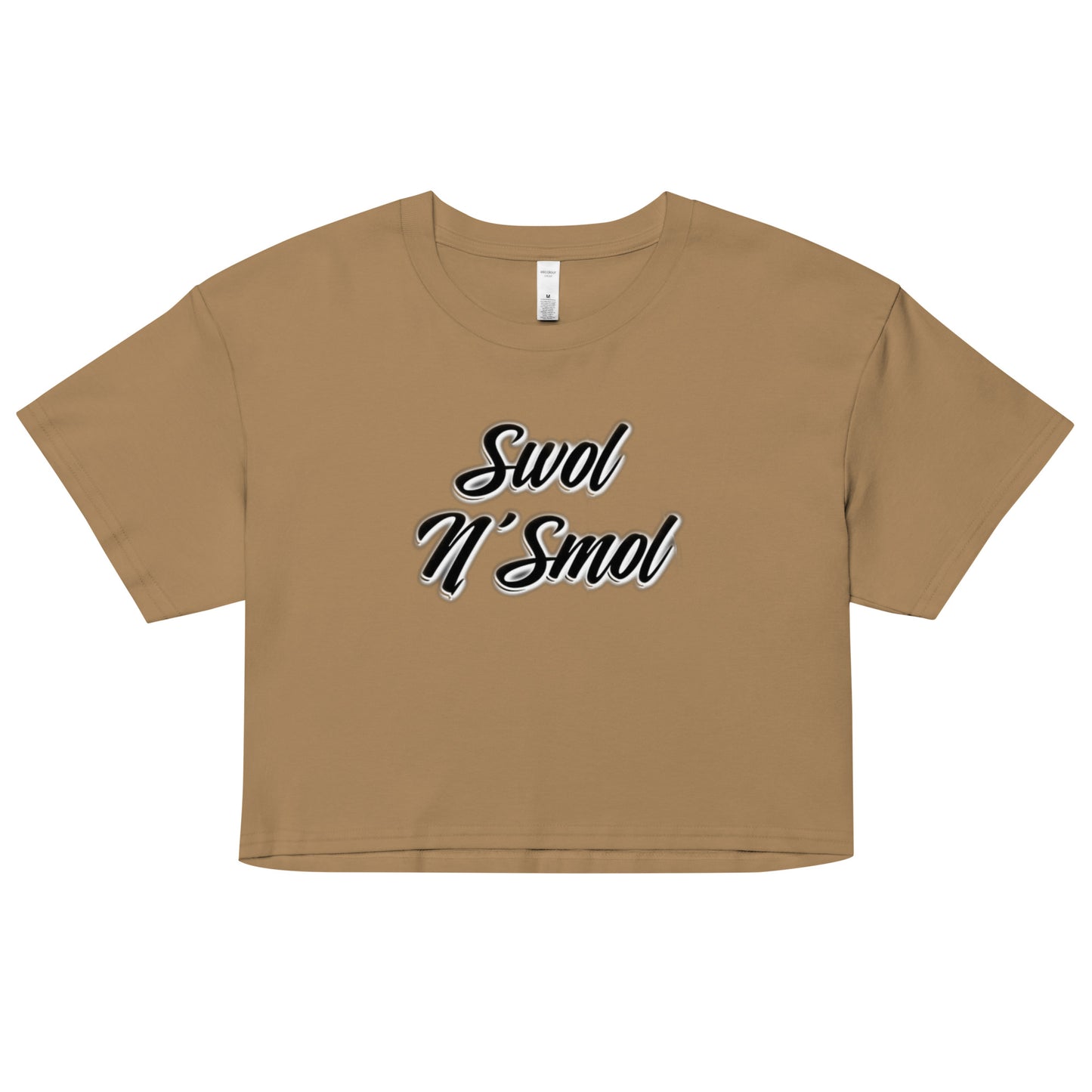 Swolnsmol Women’s crop top