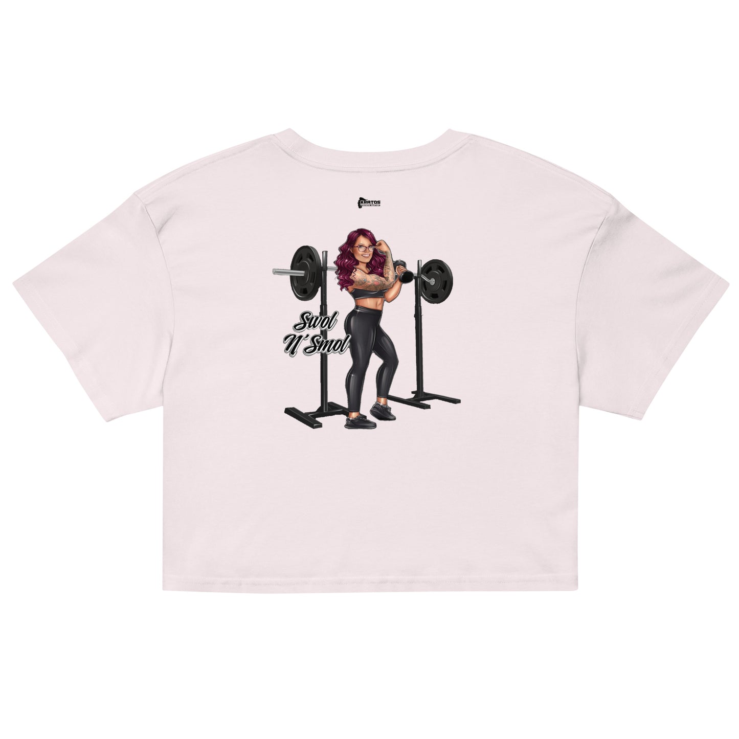 Swolnsmol Women’s crop top