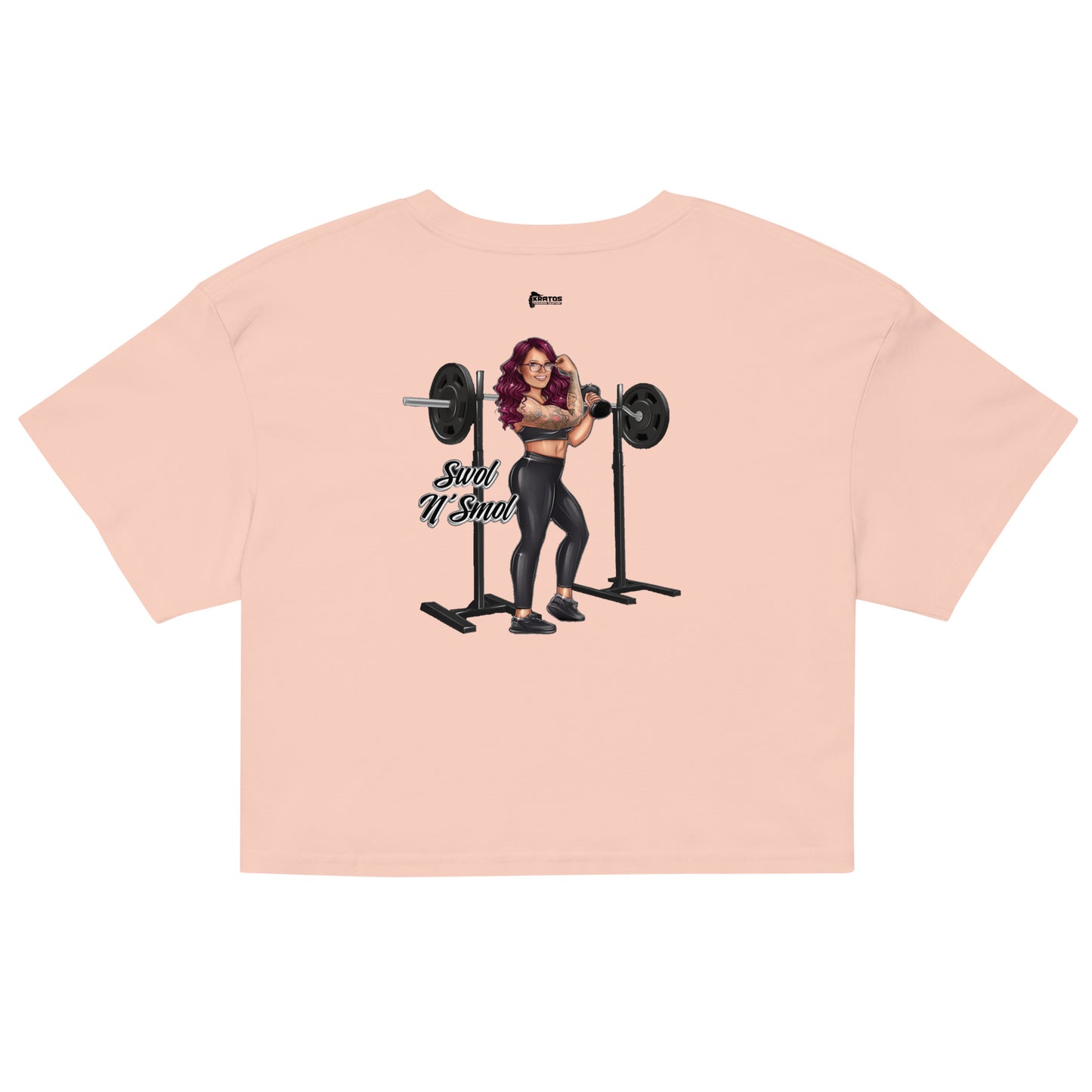 Swolnsmol Women’s crop top