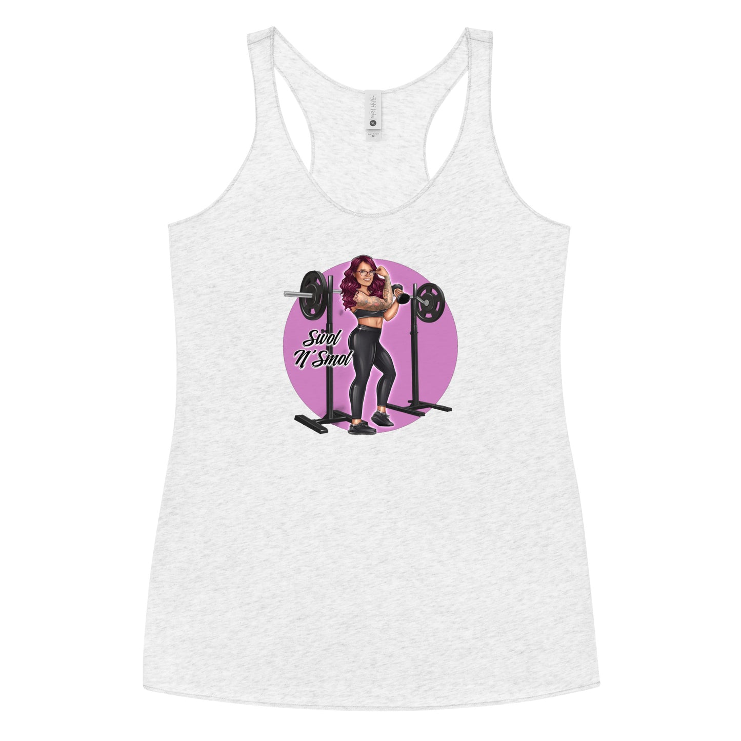 Swolnsmol Women's Racerback Tank