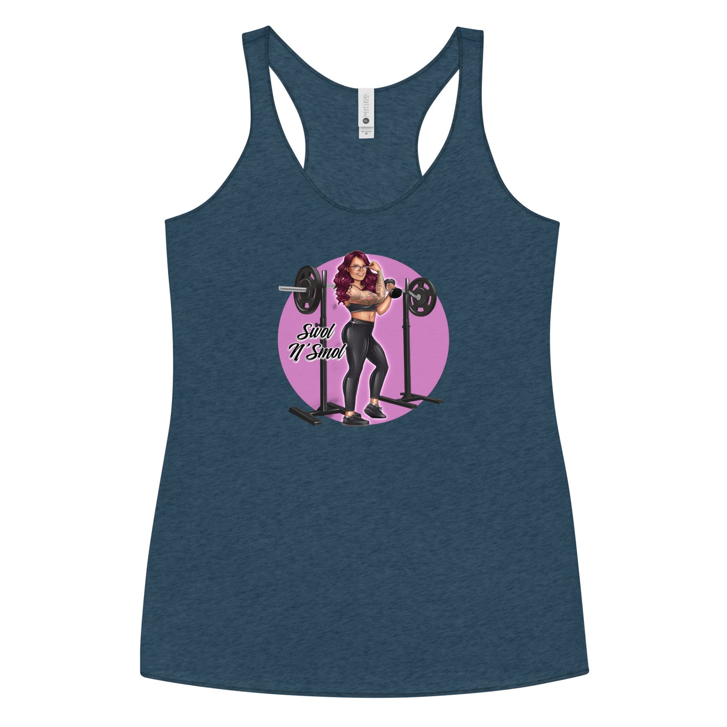 Swolnsmol Women's Racerback Tank