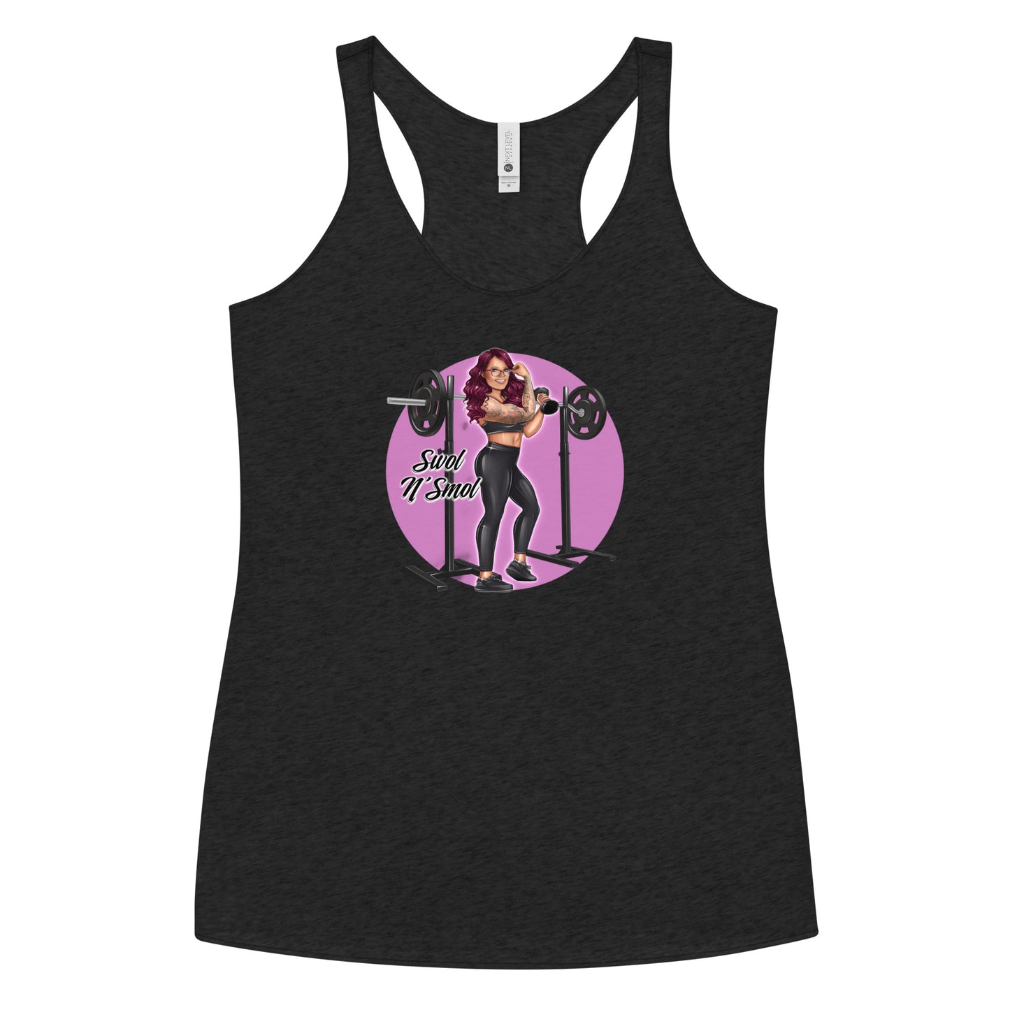 Swolnsmol Women's Racerback Tank