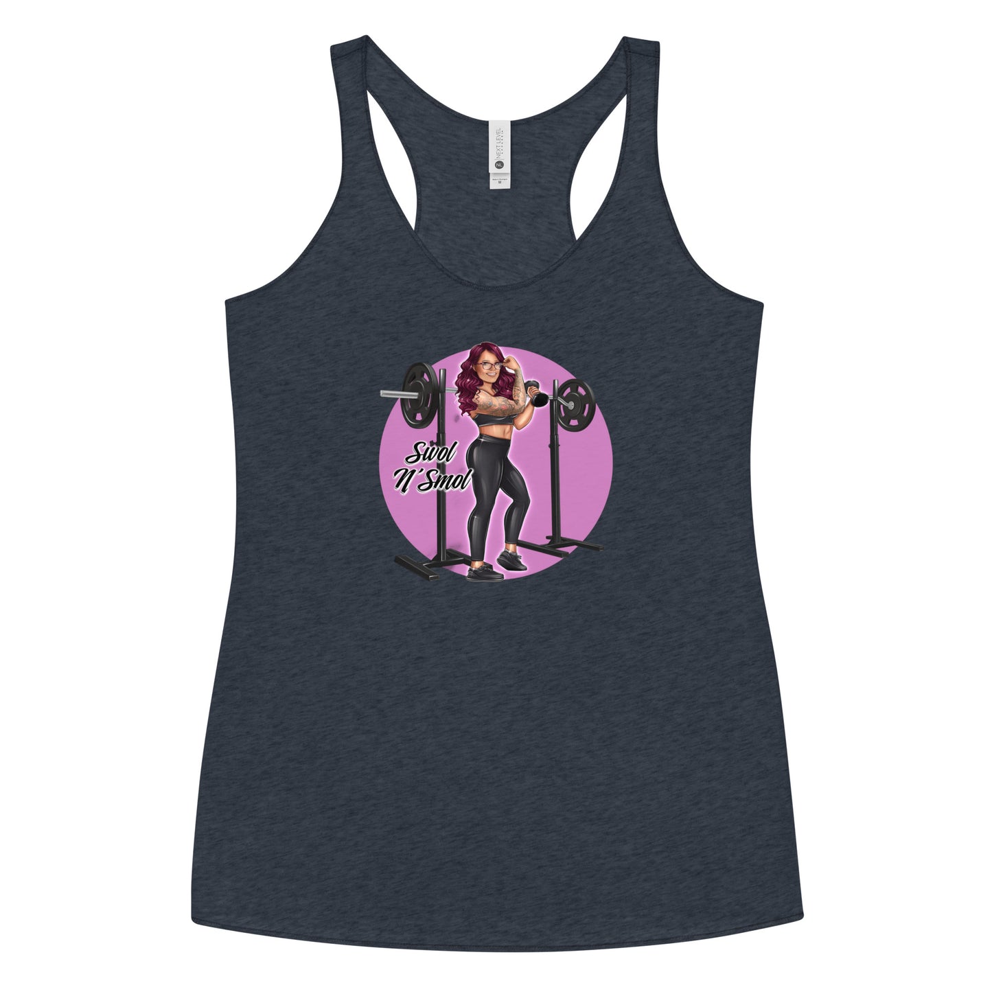 Swolnsmol Women's Racerback Tank