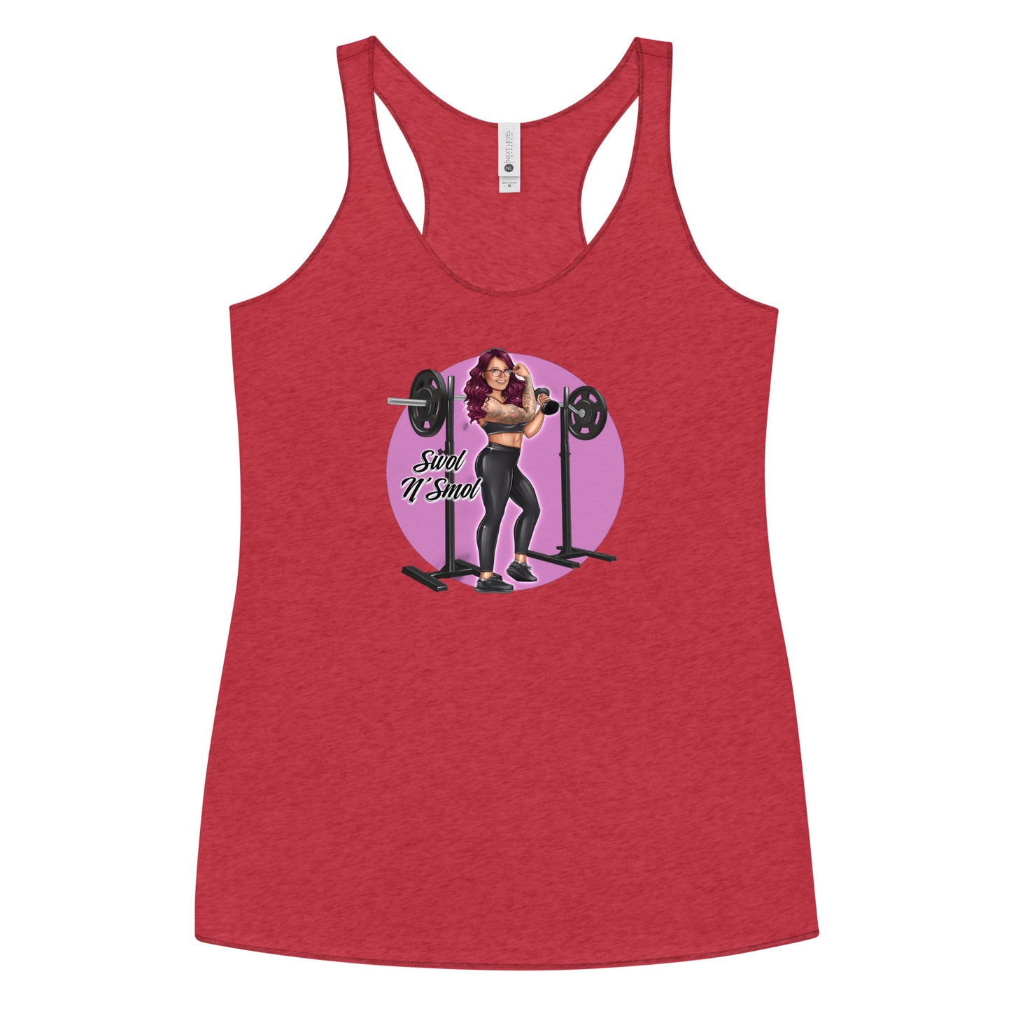 Swolnsmol Women's Racerback Tank