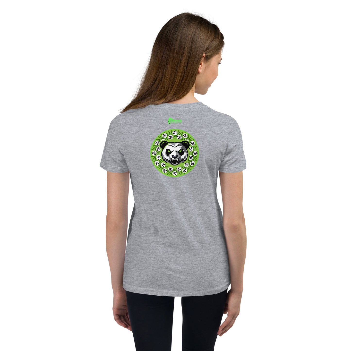 PANDA POWER BE TRUE Youth Short Sleeve T-Shirt