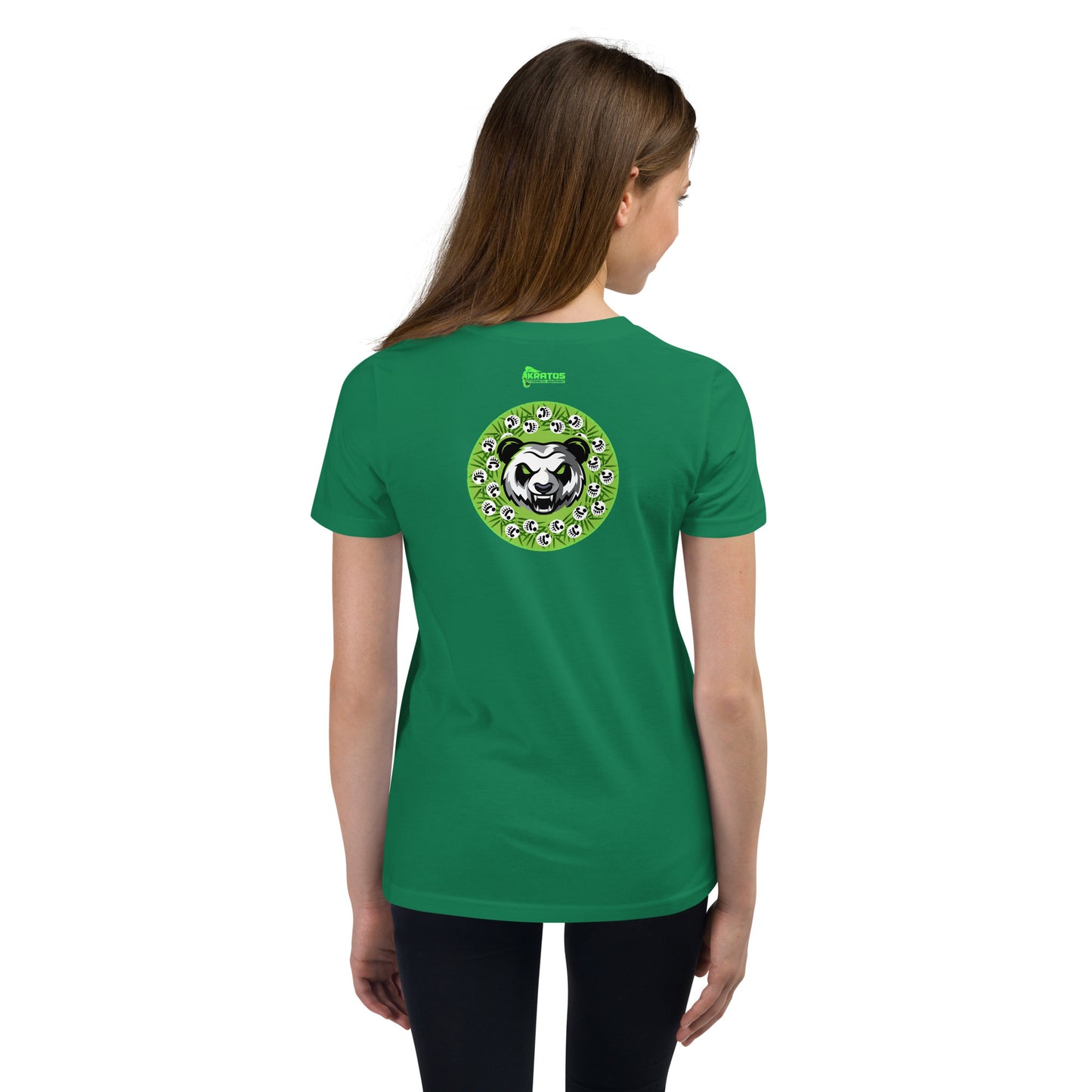 PANDA POWER BE TRUE Youth Short Sleeve T-Shirt