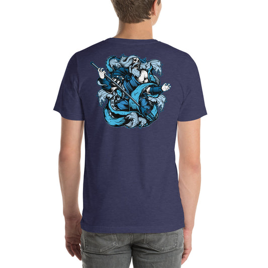 POSEIDON BACK Unisex t-shirt