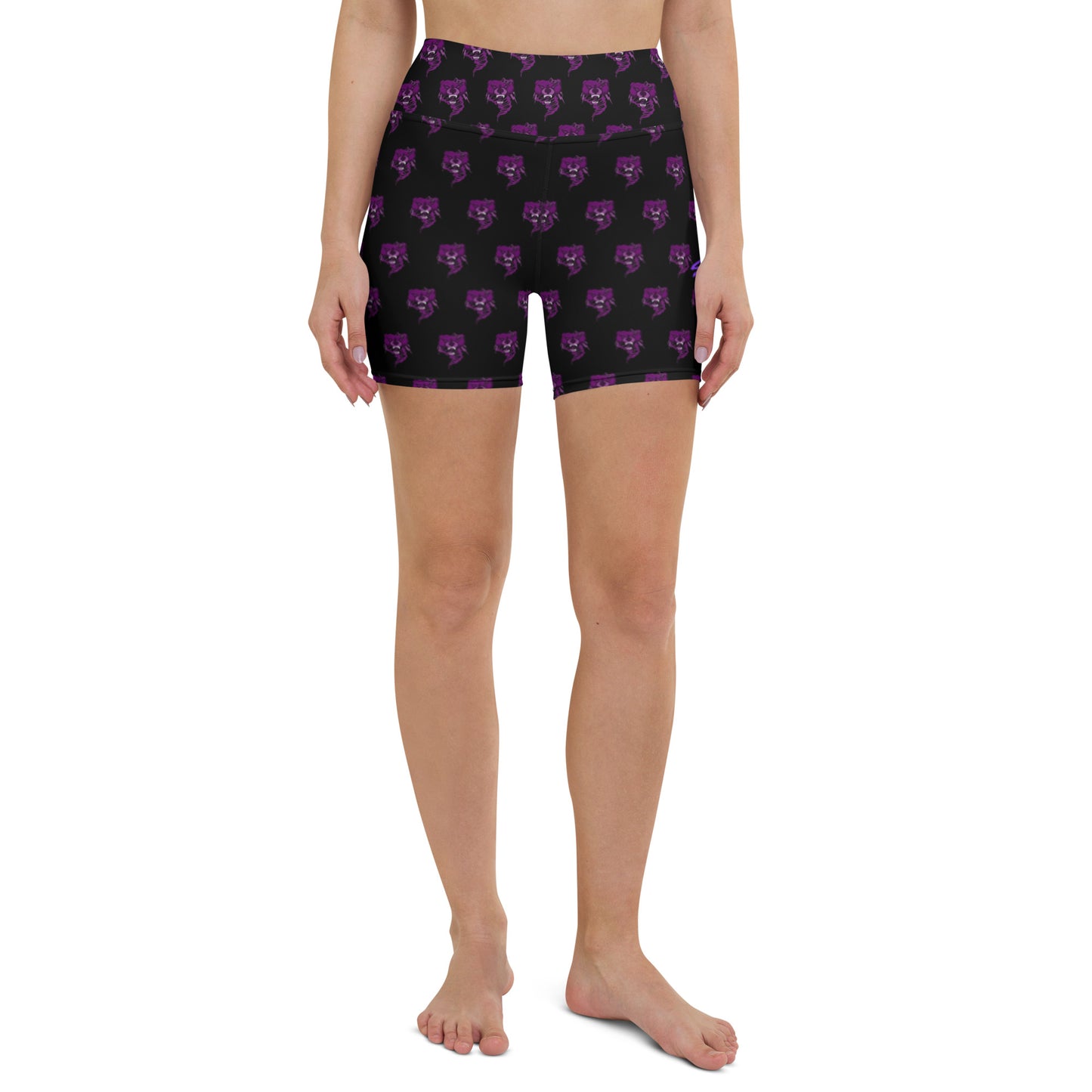 STORM IT UP PURPLE Yoga Shorts