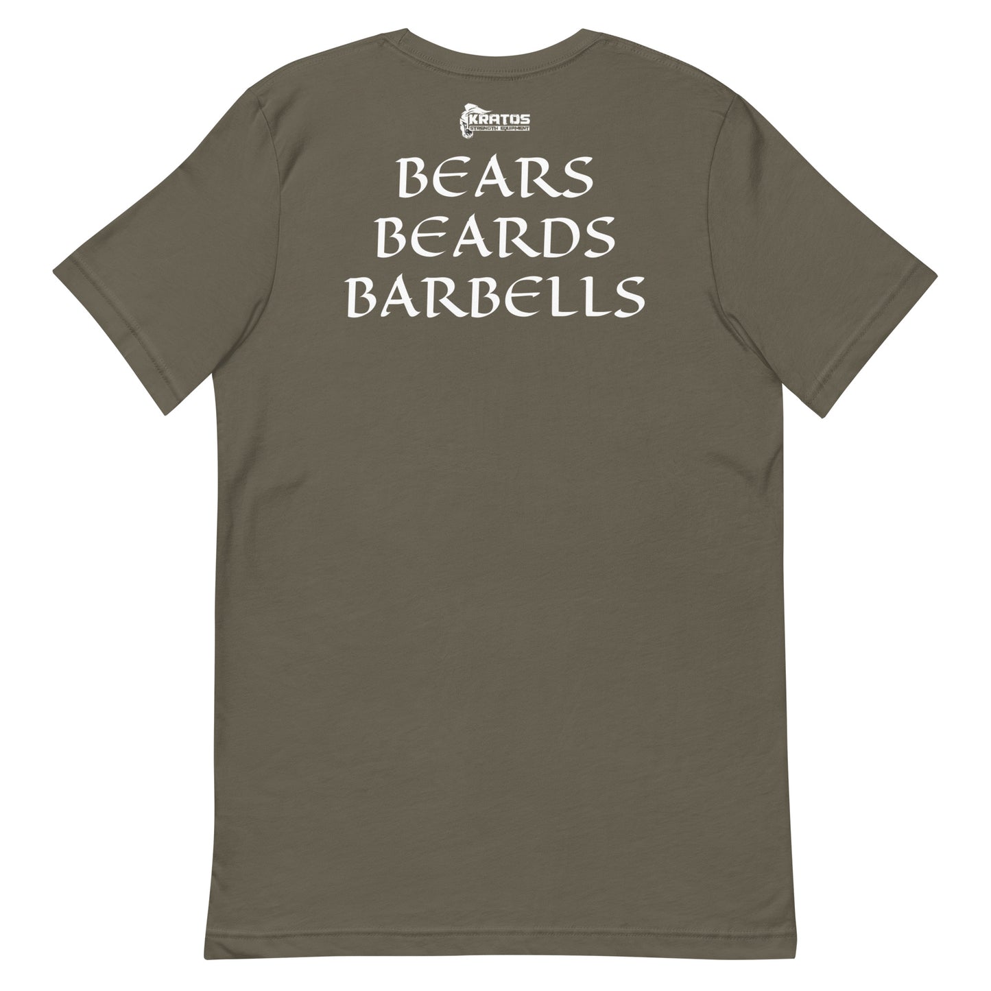 STEWART STRONG BEARS BEARDS BARBELLS Unisex t-shirt