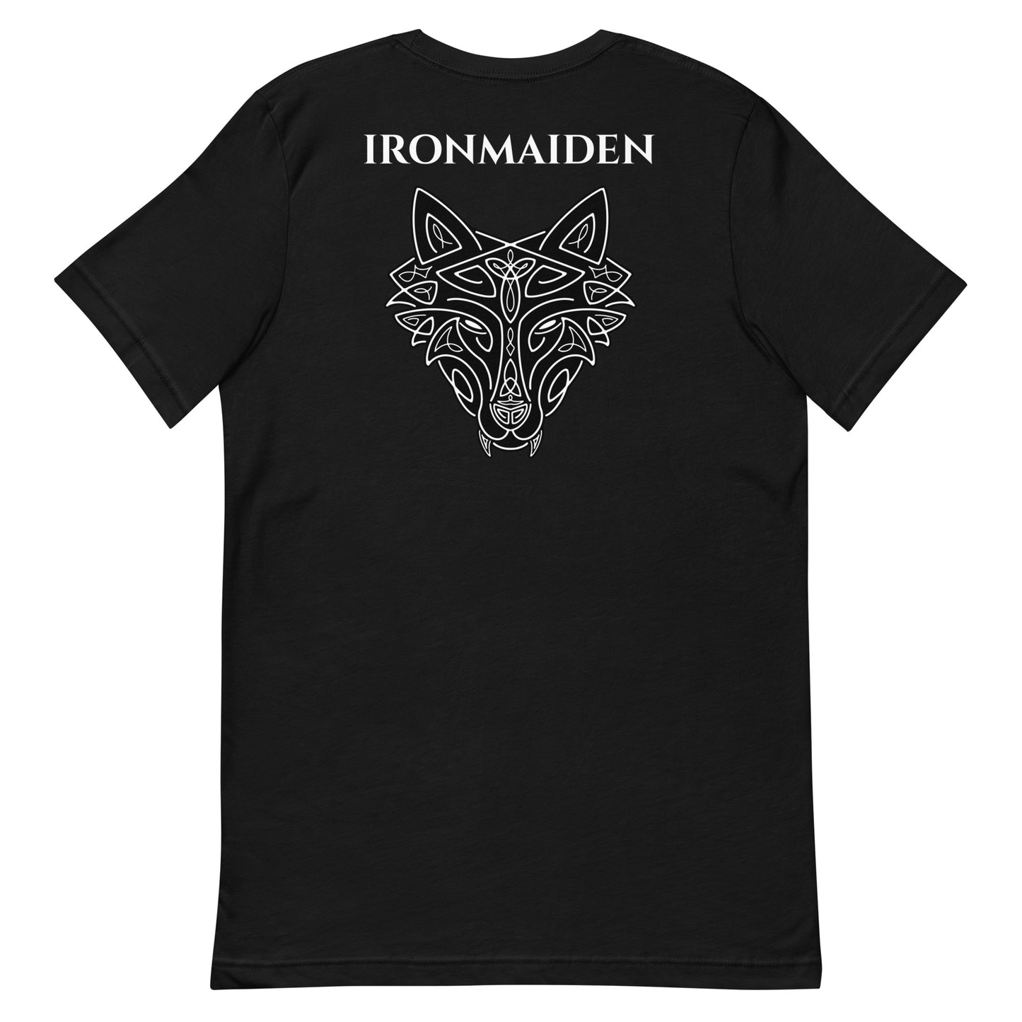 IRONMAIDEN CELTIC WOLF Unisex t-shirt