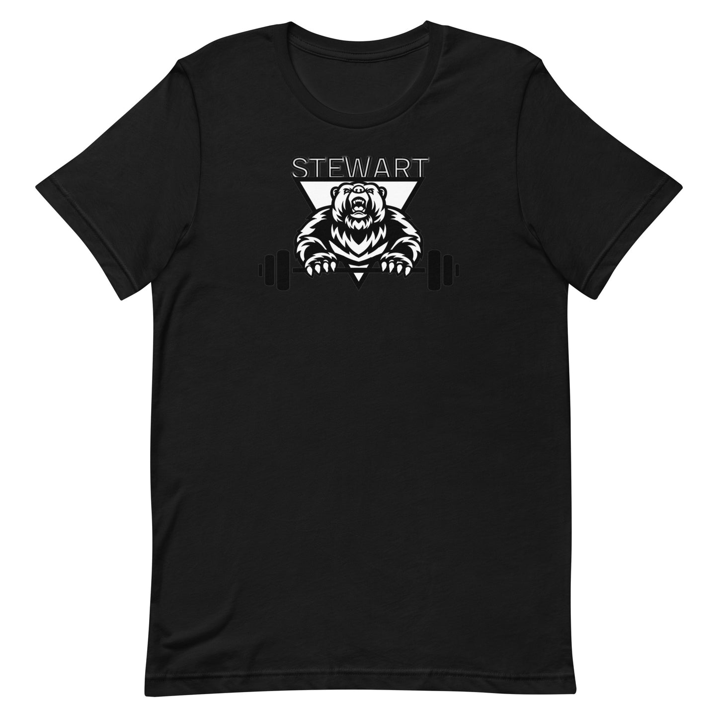 STEWART STRONG BEARS BEARDS BARBELLS Unisex t-shirt