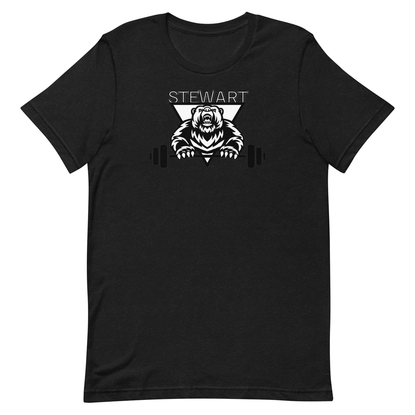 STEWART STRONG BEARS BEARDS BARBELLS Unisex t-shirt