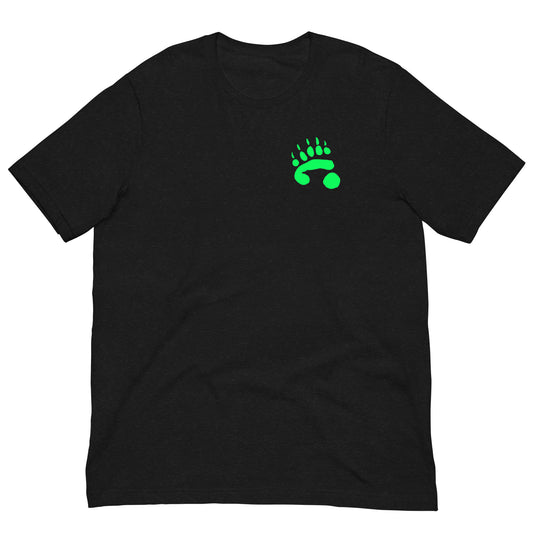 PandaPwr Green Paw Unisex t-shirt