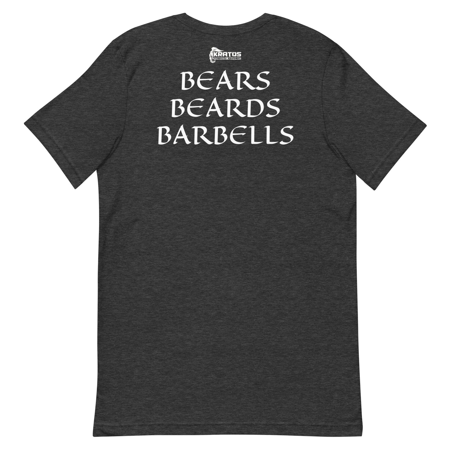 STEWART STRONG BEARS BEARDS BARBELLS Unisex t-shirt