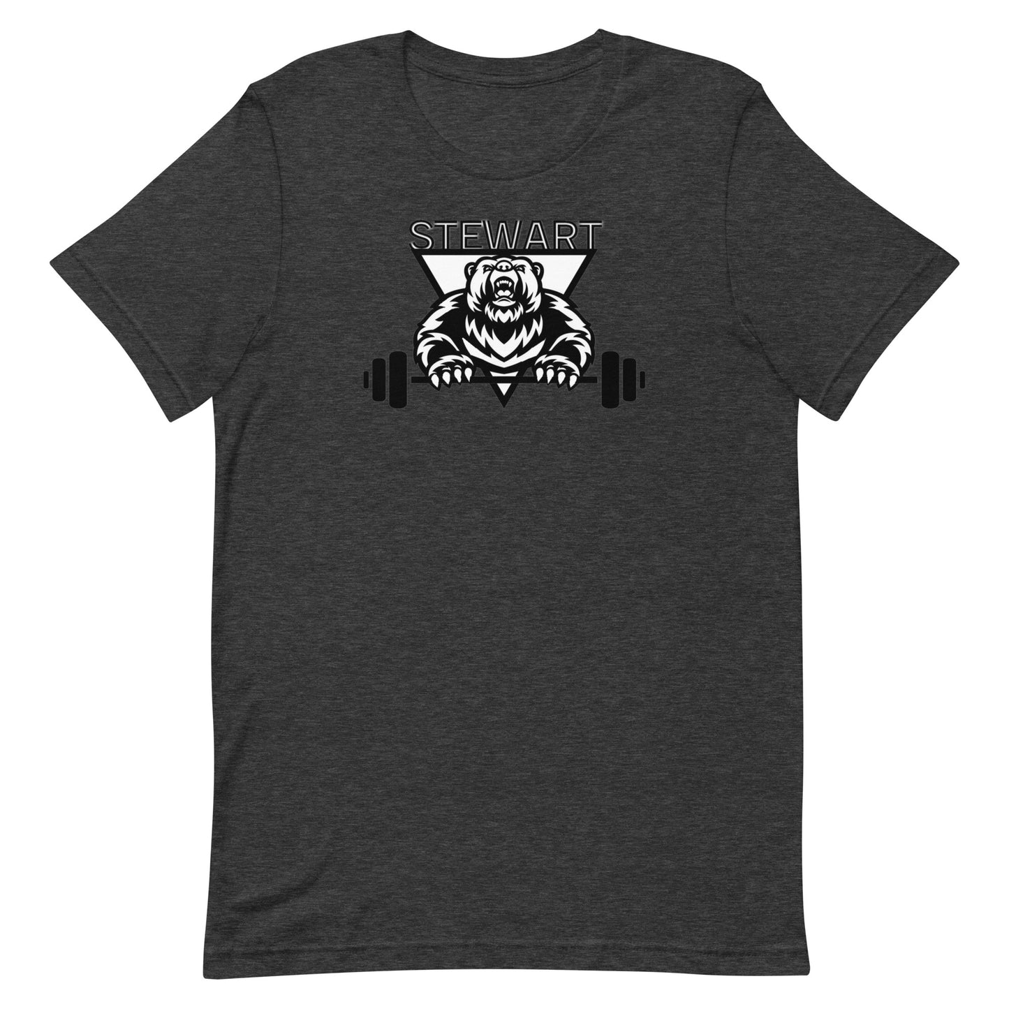 STEWART STRONG BEARS BEARDS BARBELLS Unisex t-shirt