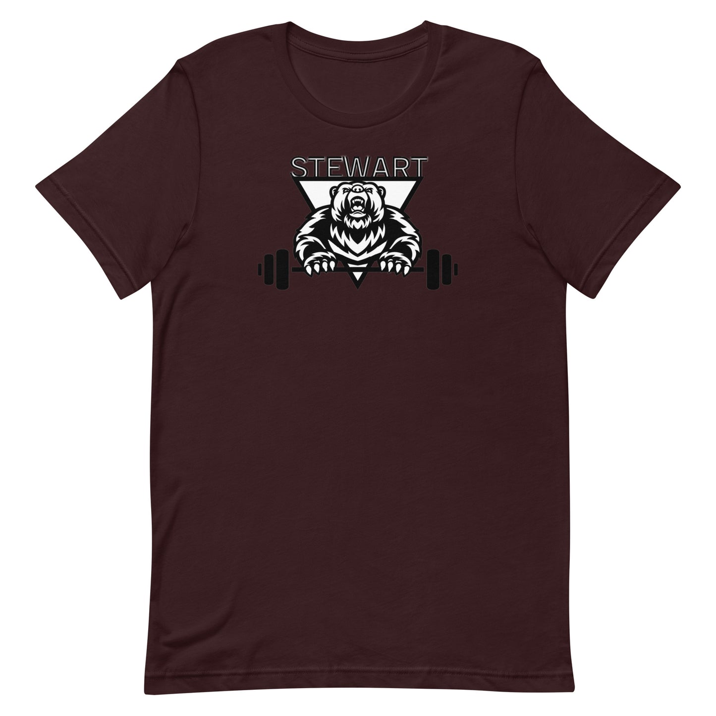 STEWART STRONG BEARS BEARDS BARBELLS Unisex t-shirt