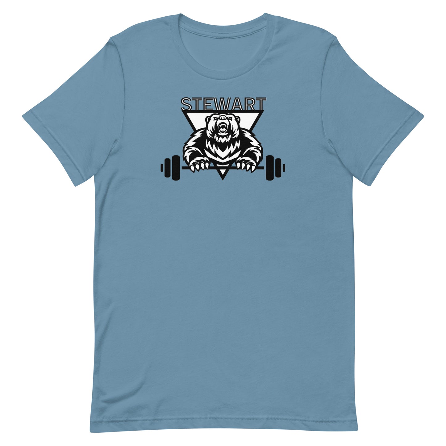 STEWART STRONG BEARS BEARDS BARBELLS Unisex t-shirt