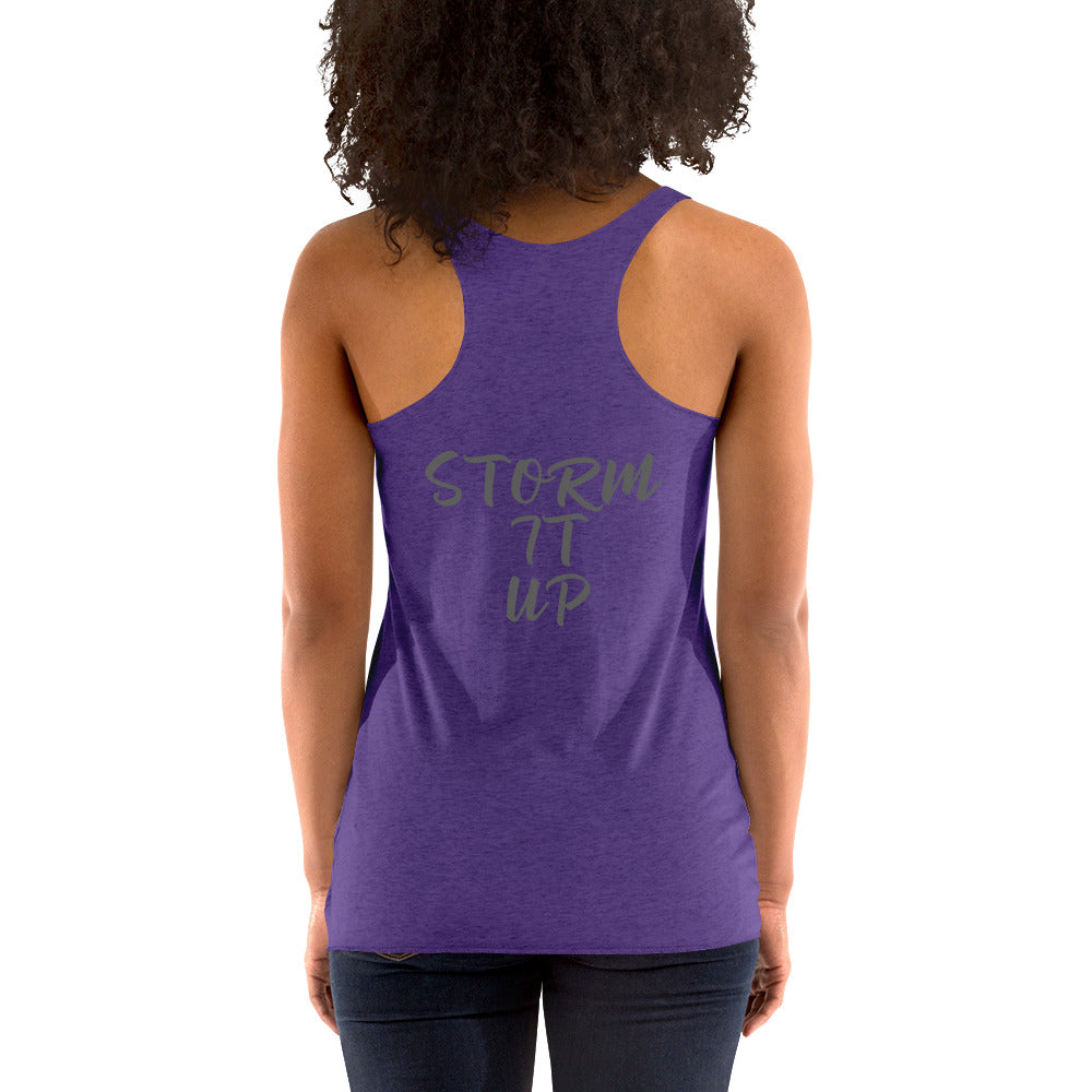 STORM IT UP Women's Racerback Tank